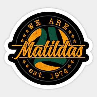 Team Matildas Sticker